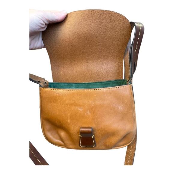 Dooney & Bourke Derby Florentine Crossbody Leather Bag - Picture 9 of 13